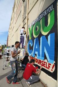 Photo taken from  M.K. Gandhi Institute for Nonviolence on Facebook